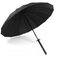 Twórczy długi uchwyt duży japoński samuraj parasol mocny wiatroszczelny 8, 16 lub 24 słońce deszcz prosty parasol otwiera się automatycznie 4